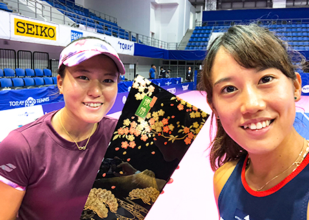 東レ PPO 女子ダブルス優勝！