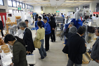 展示会場の風景